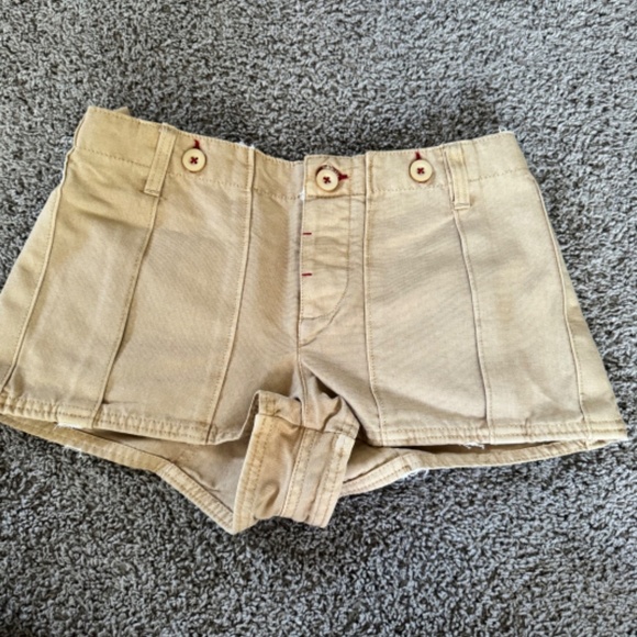 NWOT FREE PEOPLE All Yours Micro Shorts - SZ 2 - COLOR : NEUTRAL - Picture 5 of 8